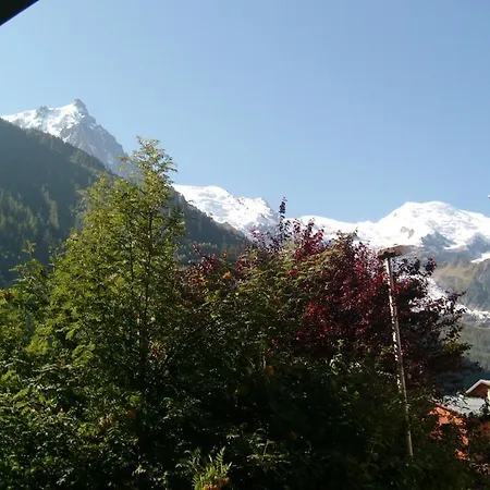 T2 Centre Balcon Vue Mont Blanc 샤모니